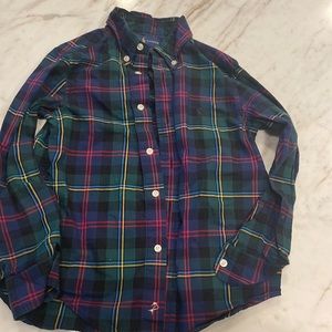 Boys Ralph Lauren plaid button down size 5